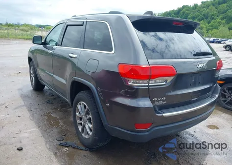 2016 Jeep Grand Cherokee Limited z USA, uszkodzony, nr VIN 1C4RJFBG5GC312096